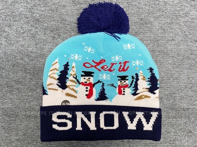 Nón Noel vải len có Led chớp nháy [Co giãn - Nhiều kiểu] NON-X-11